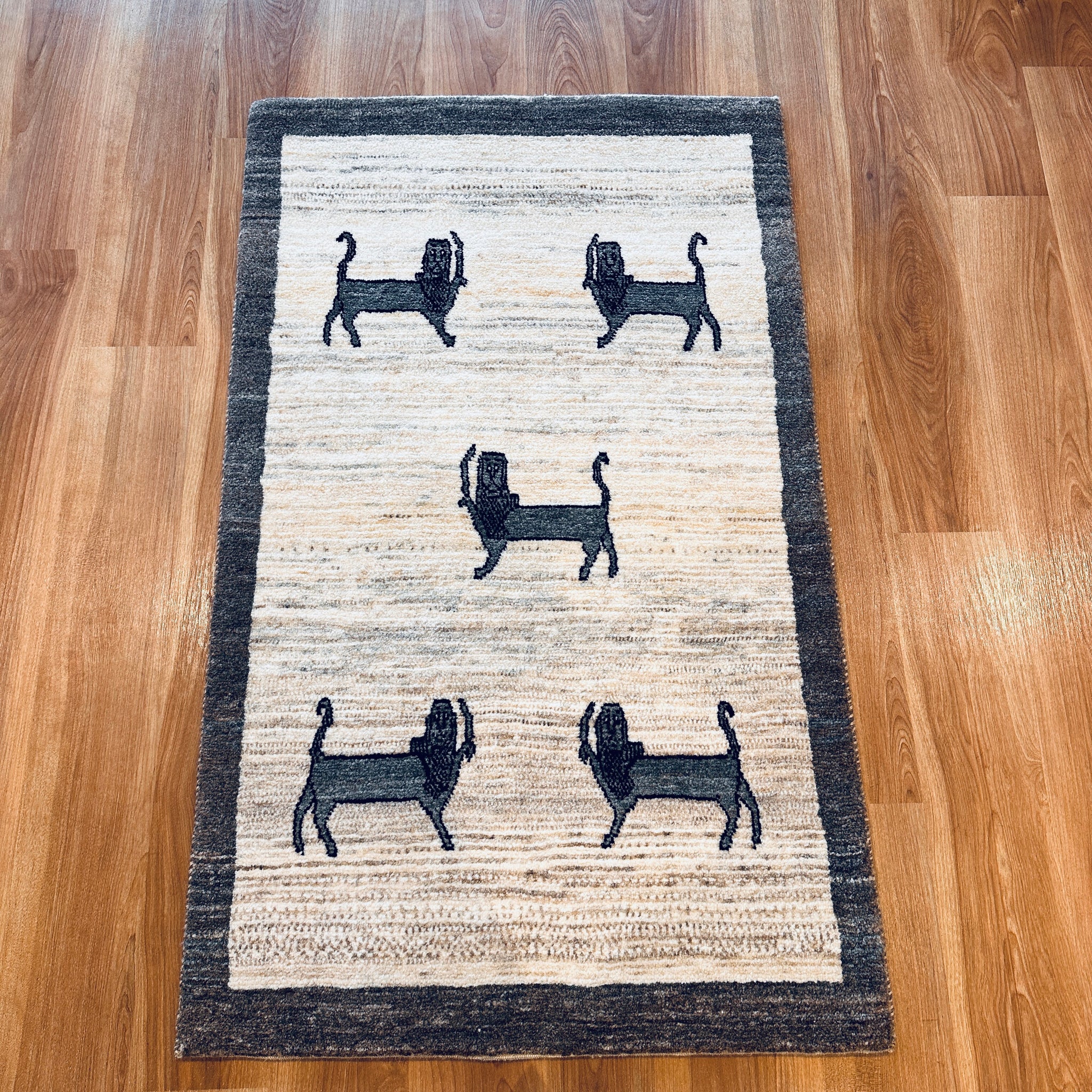 TRIBAL LION Rug】トライバル ライオン ラグ – ギャッベ・オーダー