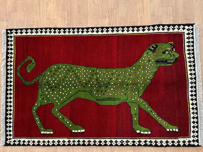 TRIBAL LION Rug】トライバル ライオン ラグ – ギャッベ・オーダー