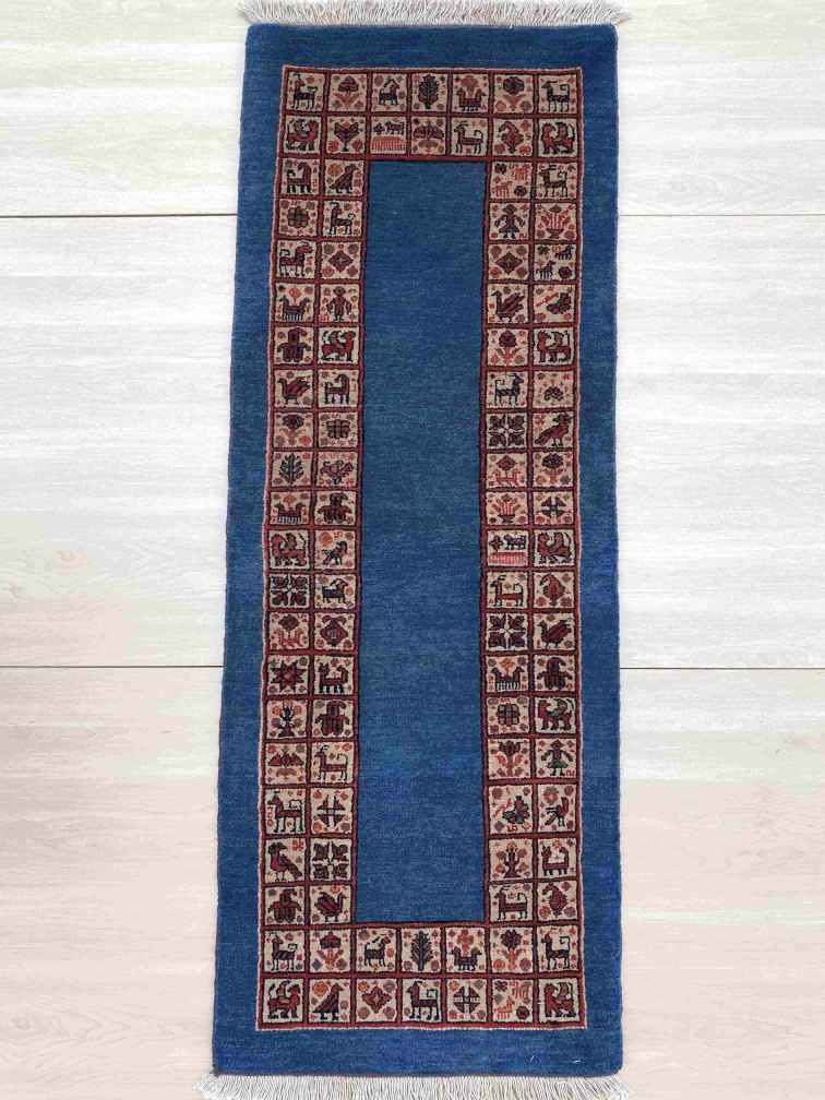 エクセレントギャッベ 138×50cm 手織り (GE-0080)