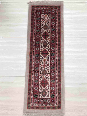 エクセレントギャッベ 166×57cm 手織り (GE-0081)