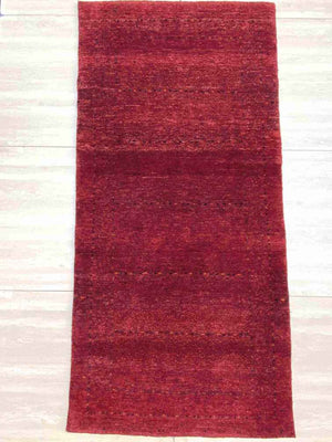 ギャッベ ランナーサイズ 180×86cm 手織り (GK-0080)