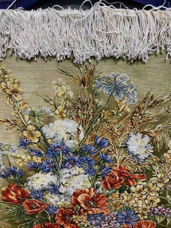 ピクチャー絨毯 [絨毯]51×83cm [額込]68×100cm 手織り (PPC-0018)7