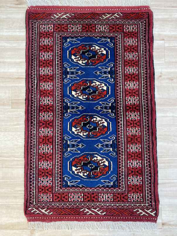 バルーチ 84×59cm ペルシャ絨毯 トライバルラグ-
